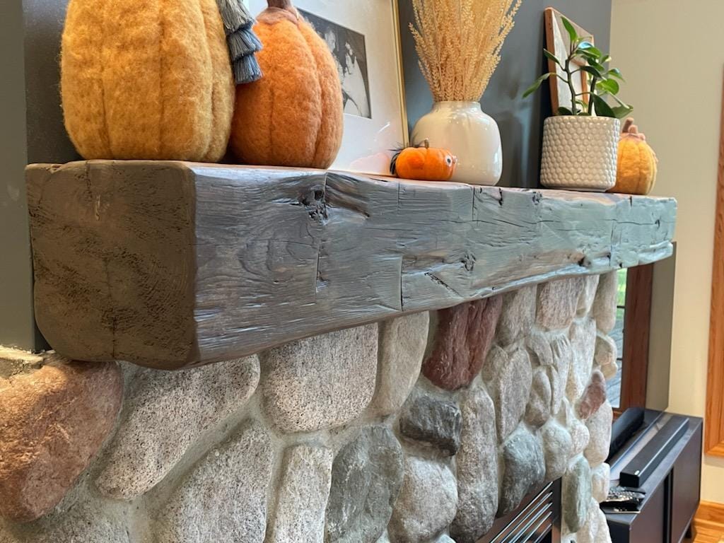 Reclaimed Wood Mantels