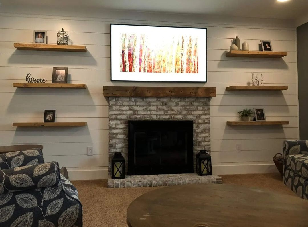 Reclaimed Wood Shelves