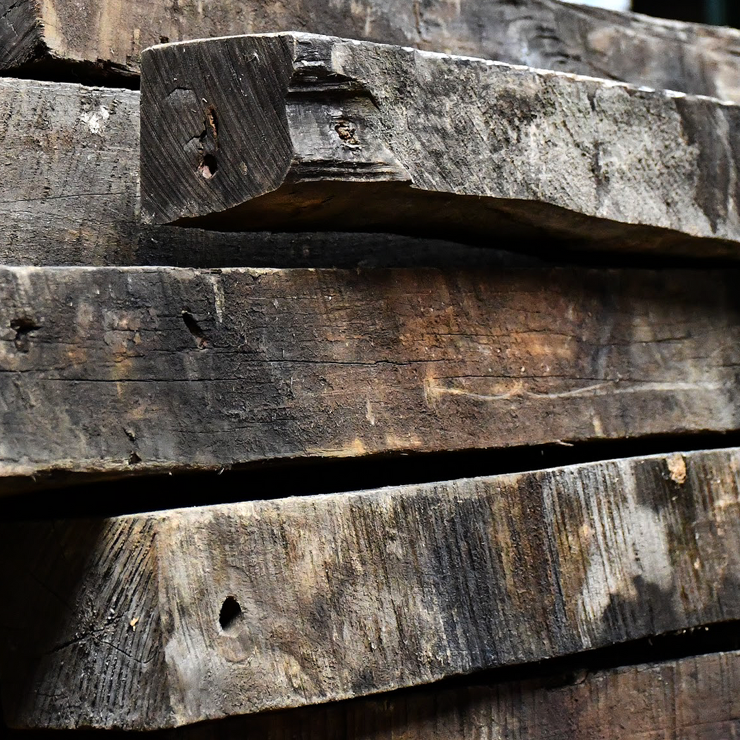 Bourbon Series Wood Shelf