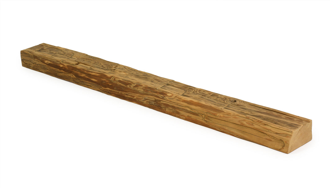 Reclaimed Wood Mantel  71 1/4"L- 7 1/2"D x 3 3/4"H