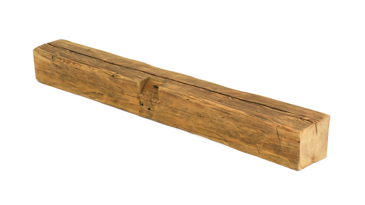 Reclaimed Wood Mantel  60"L- 7"D x 7"H