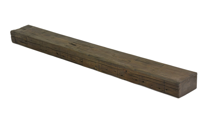 Reclaimed Wood Mantel  77 3/4"L- 9"D x 4 3/4"H