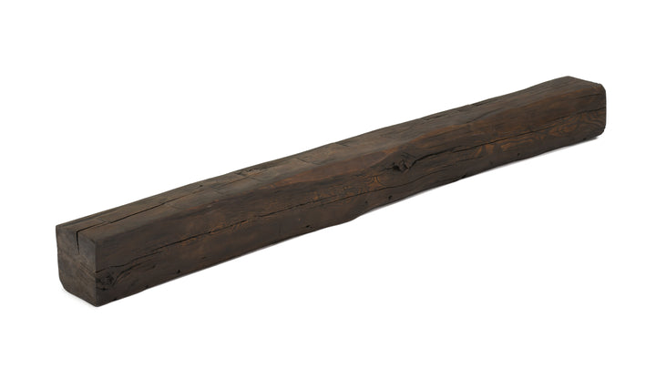 Reclaimed Wood Mantel  64 1/4"L- 6"D x 6"H