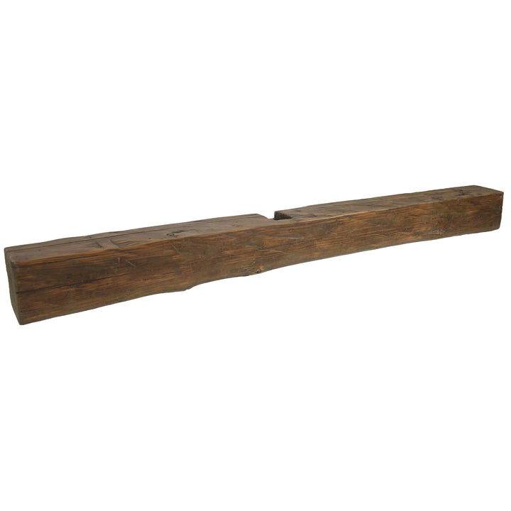 Reclaimed Wood Mantel  61"L- 5 1/2"D x 5 1/2"H