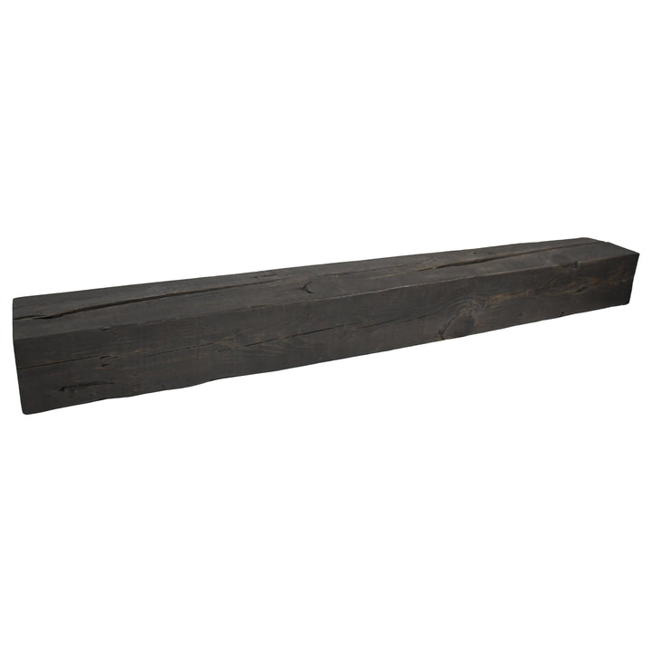 Reclaimed Wood Mantel 60 1/2"L- 7 3/4"D x 5 3/4"H