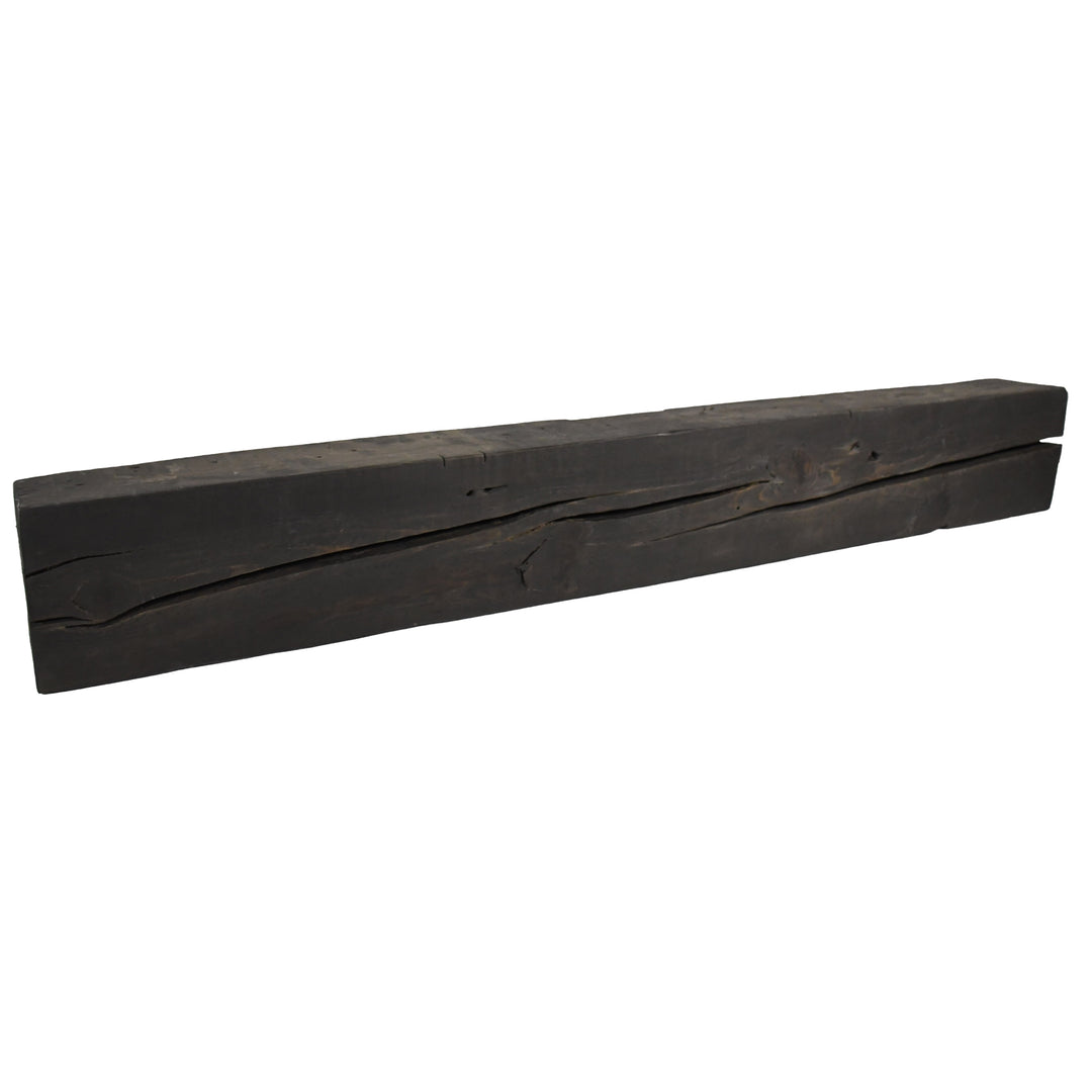 Reclaimed Wood Mantel 60 1/2"L- 7 3/4"D x 5 3/4"H