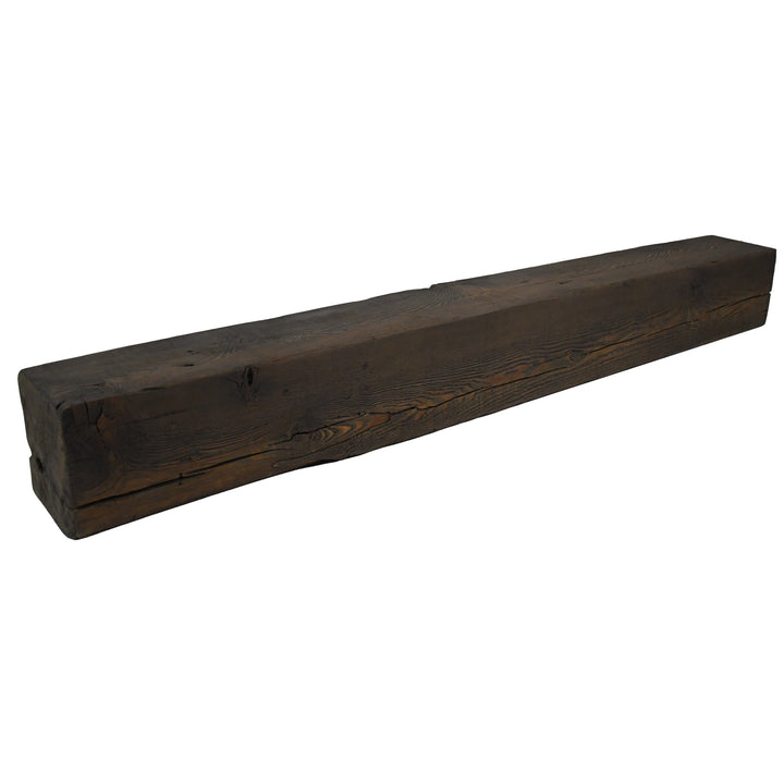 Reclaimed Wood Mantel 59 3/4"L- 6 3/4"D x 6 3/4"H
