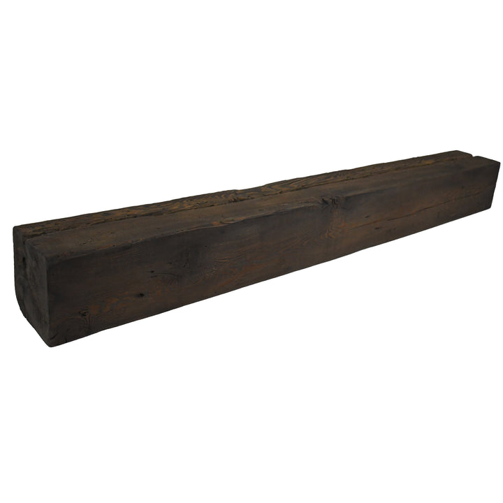 Reclaimed Wood Mantel 59 3/4"L- 6 3/4"D x 6 3/4"H