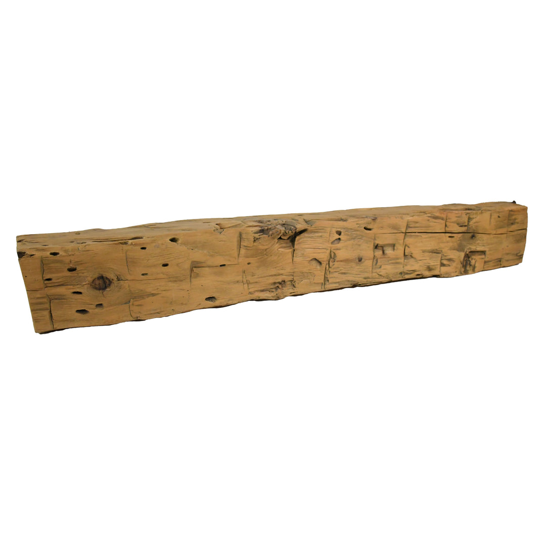 Reclaimed Wood Mantel  61"L- 7 3/4"D x 6 1/2"H