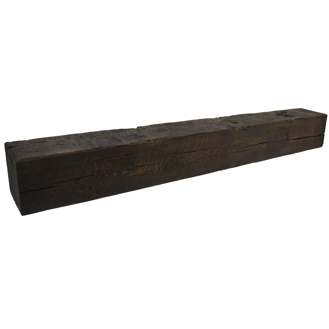 Reclaimed Wood Mantel 66"L- 7 3/4 "D x 7 1/2"H