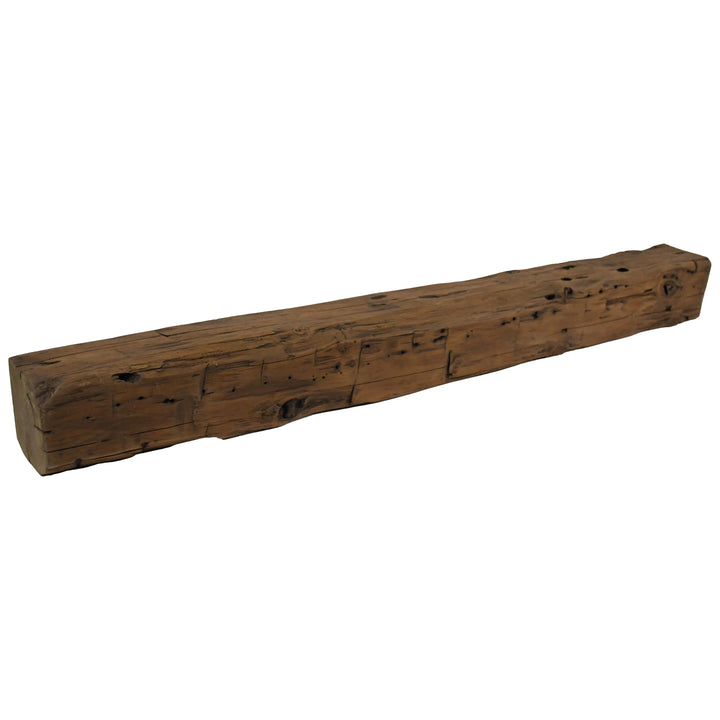 Reclaimed Wood Mantel  59 1/4"L- 6"D x 6"H