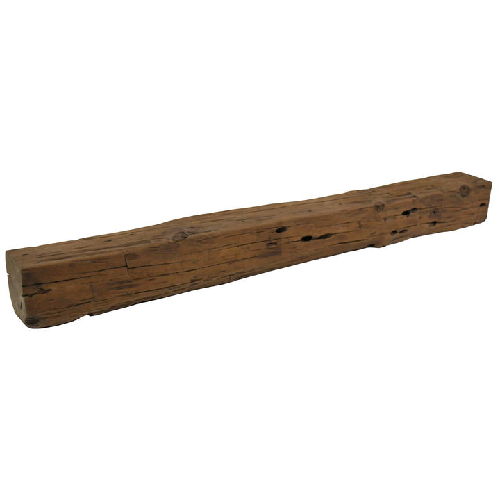Reclaimed Wood Mantel  59 1/4"L- 6"D x 6"H