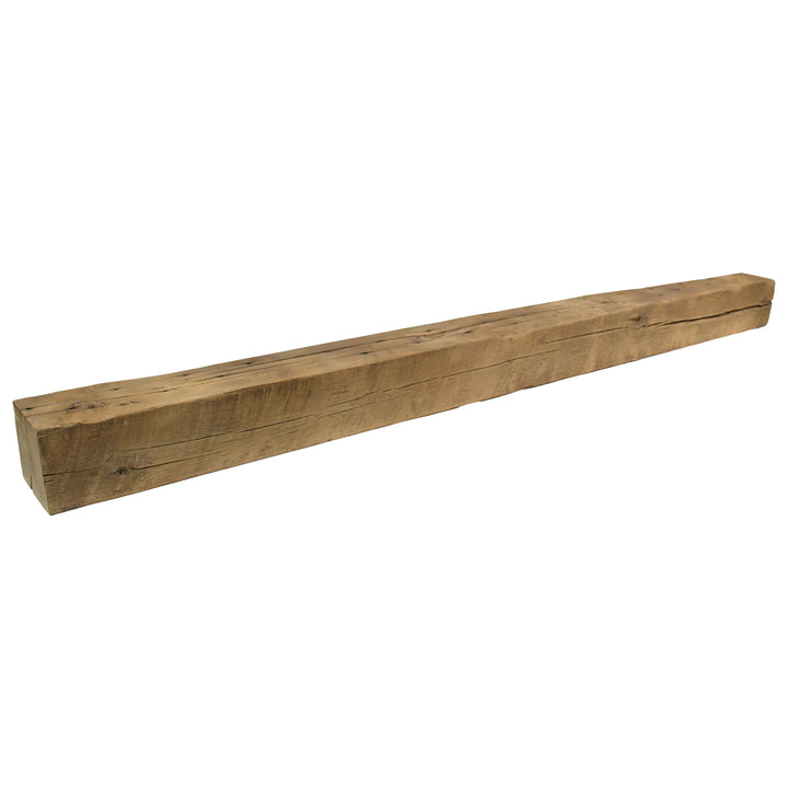Reclaimed Wood Mantel 72"L- 5 1/2"D x 5"H