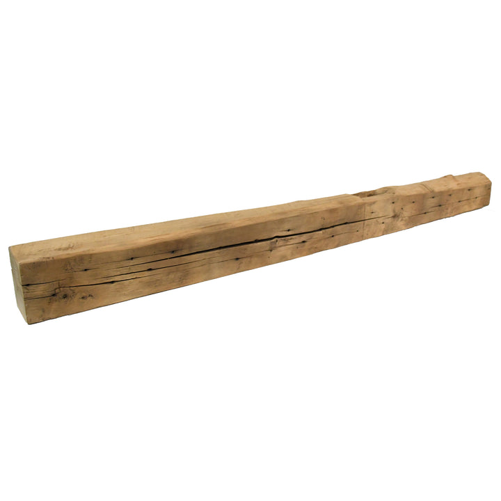 Reclaimed Wood Mantel 72"L- 5 1/2"D x 5"H