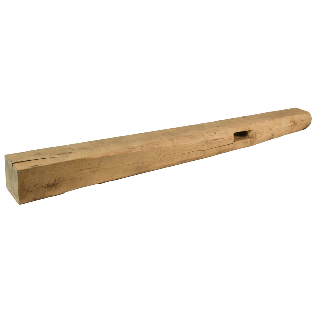 Reclaimed Wood Mantel 72"L- 5 1/2"D x 5"H