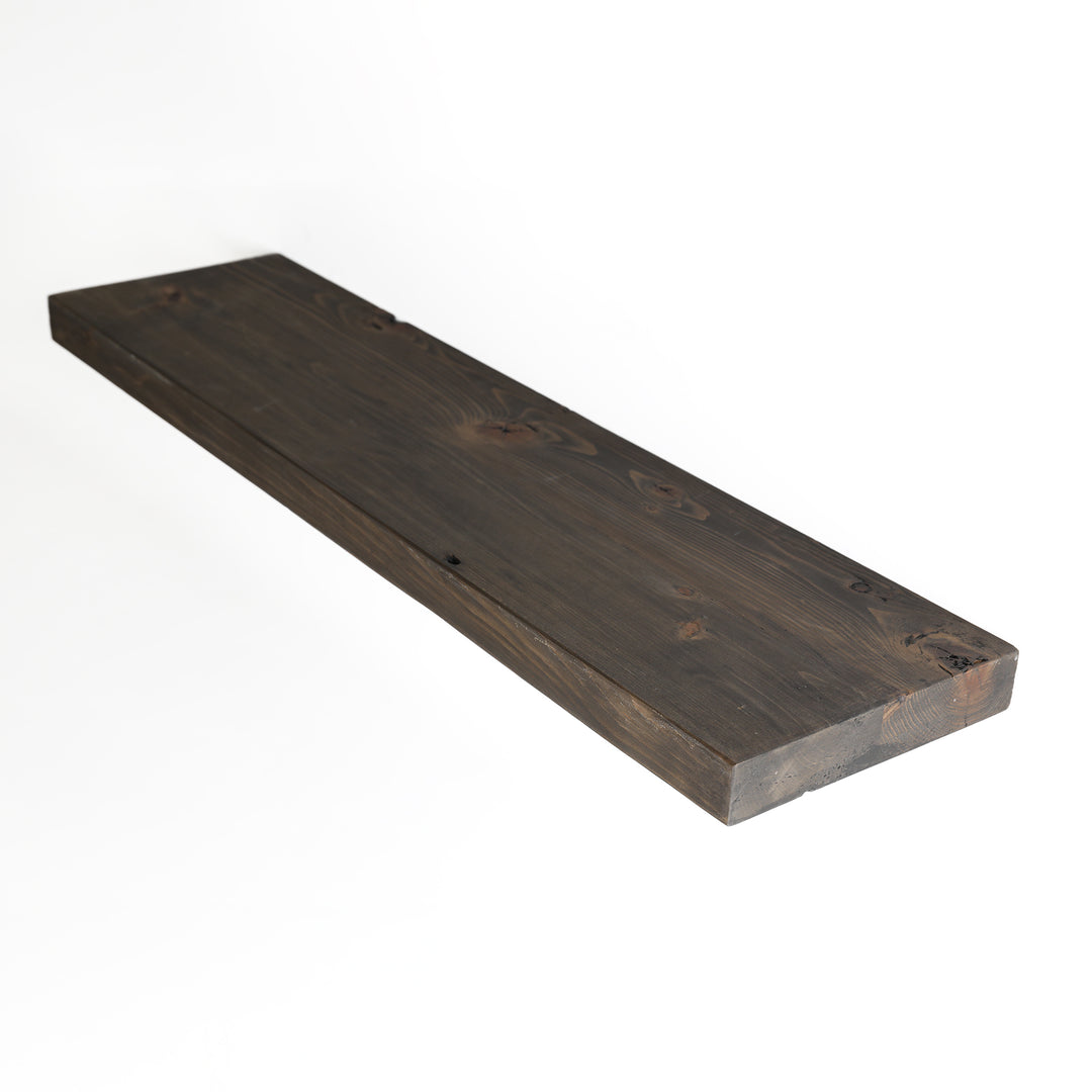 Modern Wood Shelf - Walnut