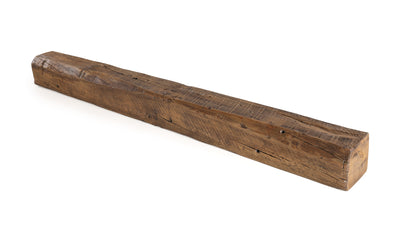 Reclaimed Wood Mantel 66"L- 6"D x 6"H