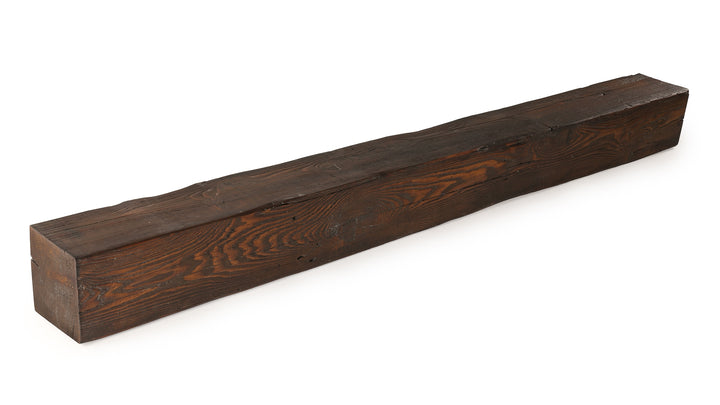 Reclaimed Wood Mantel 72"L- 7"D x 7"H