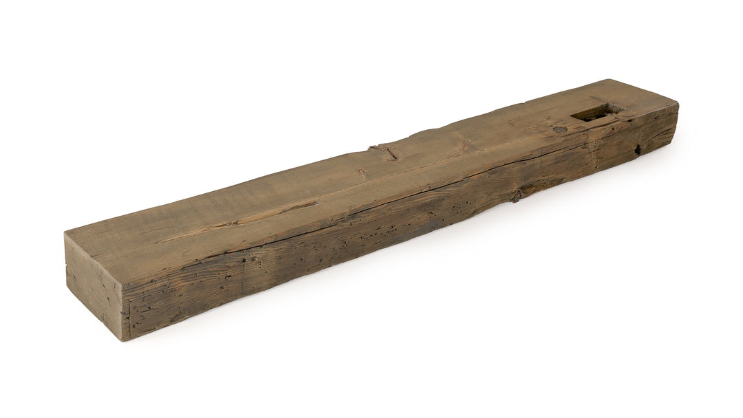 RECLAIMED MANTEL 60"L- 9"D x 4 1/2"H