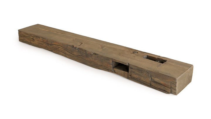 RECLAIMED MANTEL 60"L- 9"D x 4 1/2"H