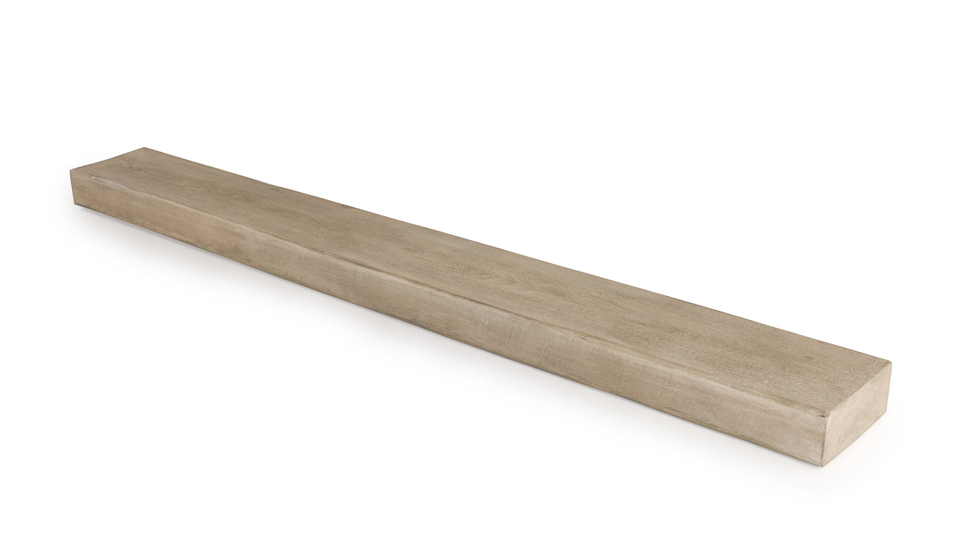 Reclaimed Wood Mantel 66"L- 7 1/2"D x 3"H