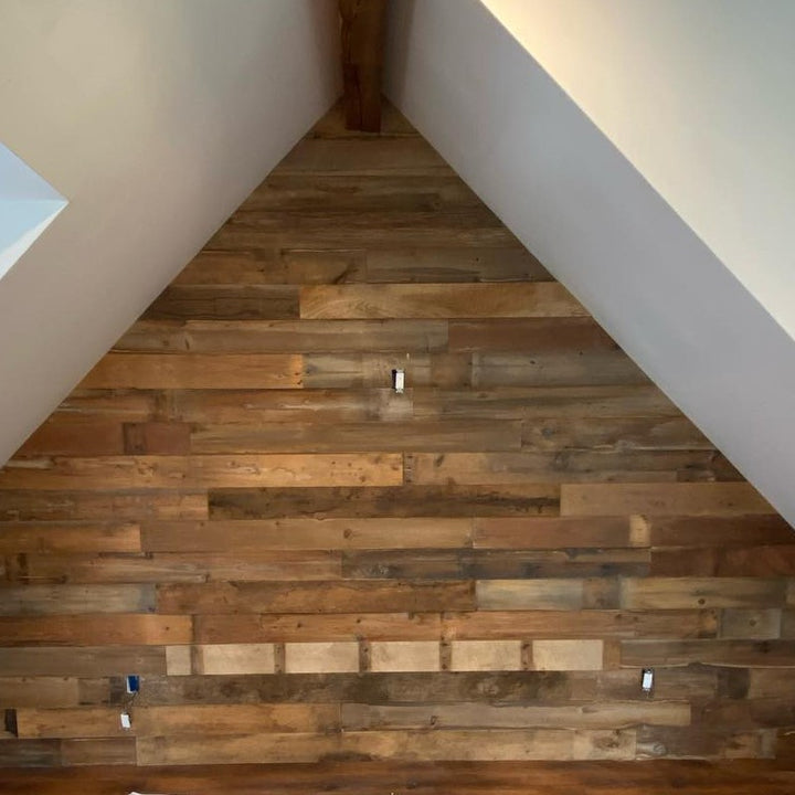 Wall Planks - 20 SQFT - Reclaimed Brown