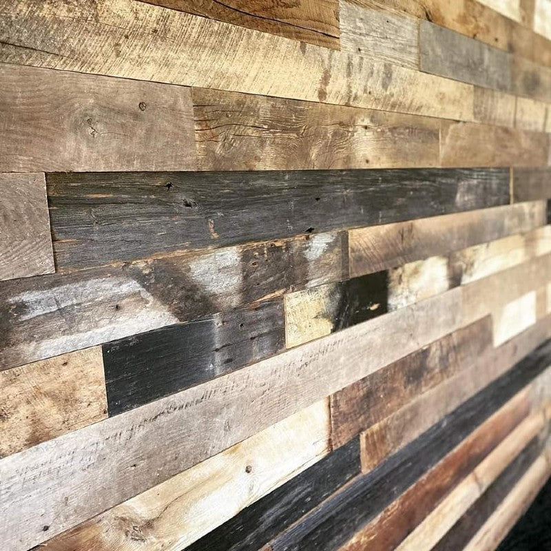 Wall Planks - 20 SQFT - Reclaimed Brown